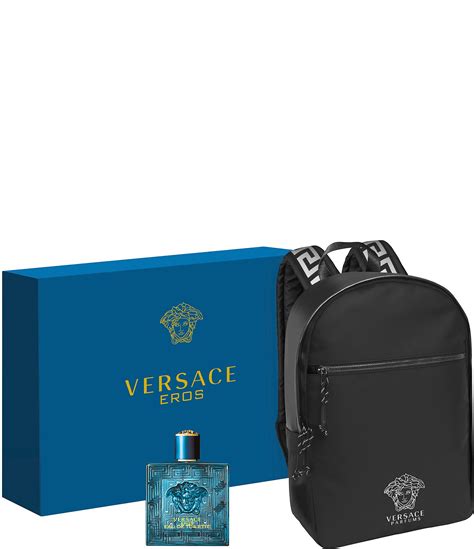 versace coll|versace men's perfume with backpack.